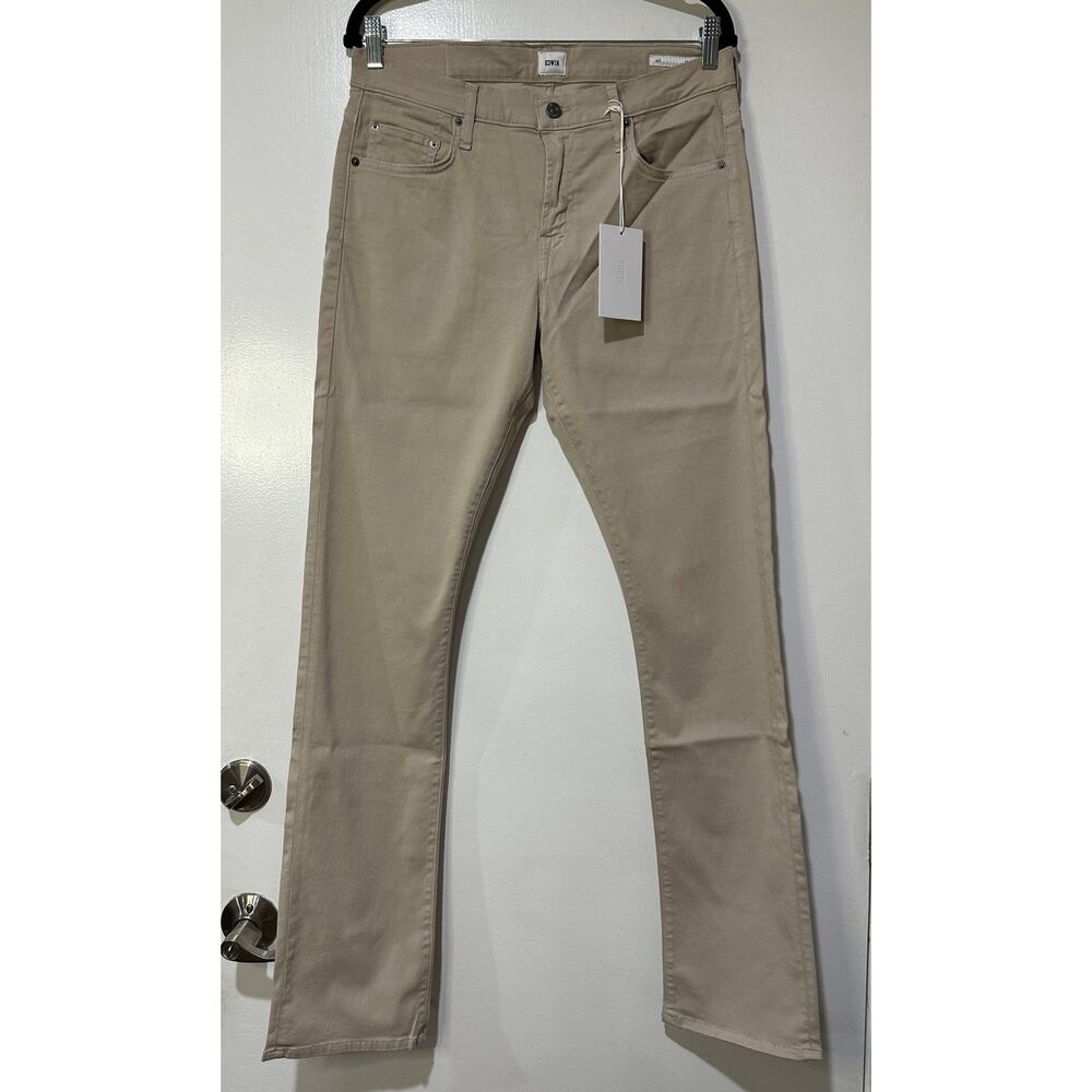 Edwin Women's Endurance Jace Straight Jeans Pants Oyster Size 31 NWT Cotton/Poly